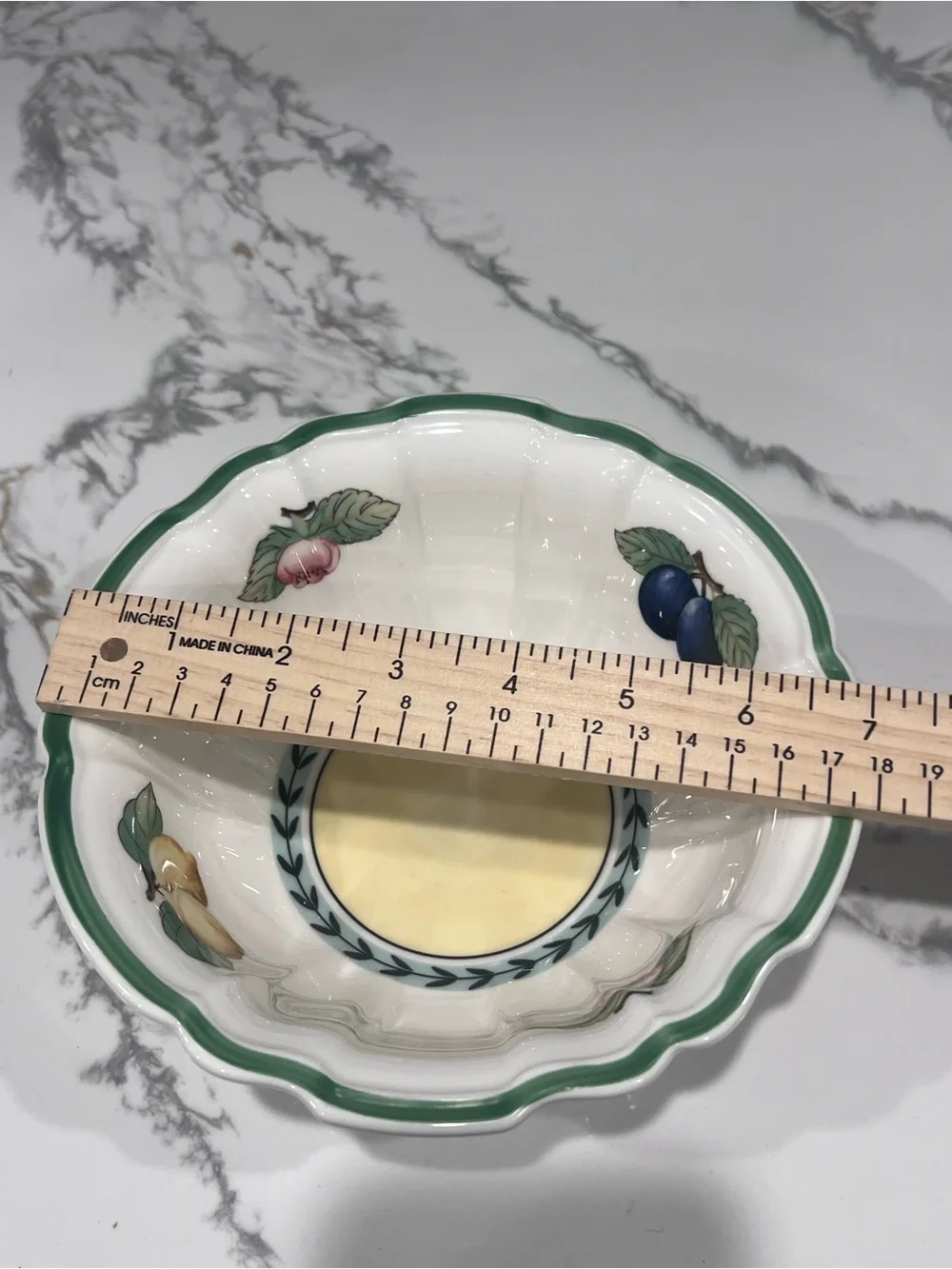 2 Villeroy & Boch Lot of 2 French Garden Fleurence Salad Cereal Bowls 7 1/4